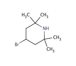 2,2,6,6-Tetramethyl-4-bromopiperidine, Hydrobromide (CAS 1920-00-9) - chemical structure image
