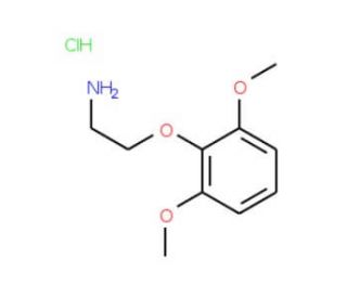 2-(2,6-dimethoxyphenoxy)ethanamine hydrochloride - chemical structure image