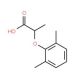 2-(2,6-Dimethyl-phenoxy)-propionic acid (CAS 23359-47-9) - chemical structure image