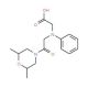 [[2-(2,6-Dimethylmorpholin-4-yl)-2-oxoethyl]-(phenyl)amino]acetic acid - chemical structure image