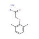 2-(2,6-dimethylphenoxy)acetohydrazide (CAS 64106-78-1) - chemical structure image