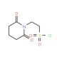 2-(2,6-Dioxo-piperidin-1-yl)-ethanesulfonyl chloride - chemical structure image