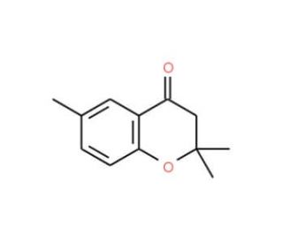 2,2,6-Trimethyl-4-chromanone (CAS 63678-14-8) - chemical structure image