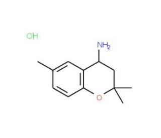 2,2,6-Trimethyl-chroman-4-ylamine hydrochloride - chemical structure image