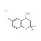 2,2,6-Trimethyl-chroman-4-ylamine hydrochloride - chemical structure image