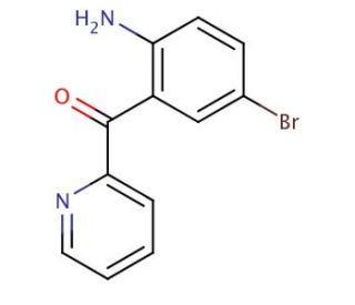2-(2-Amino-5-bromobenzoyl)pyridine - chemical structure image