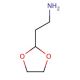 2-(2-Aminoethyl)-1,3-dioxolane - chemical structure image