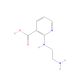 2-[(2-Aminoethyl)amino]nicotinic acid (CAS 374063-93-1) - chemical structure image