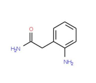 2-(2-aminophenyl)acetamide (CAS 4103-60-0) - chemical structure image