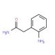2-(2-aminophenyl)acetamide (CAS 4103-60-0) - chemical structure image