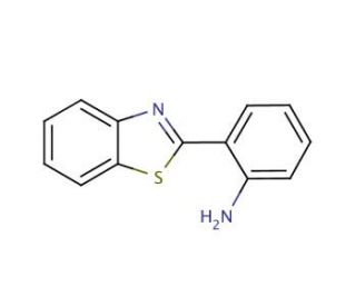 2-(2-Aminophenyl)benzothiazole (CAS 29483-73-6) - chemical structure image