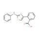 2-(2-Anilino-1,3-thiazol-4-yl)benzene-carboxylic acid - chemical structure image