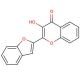 2-(2-Benzofuranyl)-3-hydroxychromone (CAS 67261-94-3) - chemical structure image