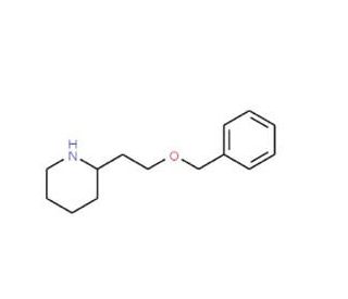 2-[2-(Benzyloxy)ethyl]piperidine - chemical structure image