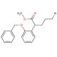 2-(2-Benzyloxyphenyl)-5-bromopentanoic acid methyl ester - chemical structure image