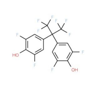 2,2-Bis(3,5-difluoro-4-hydroxyphenyl)hexafluoropropane (CAS 114611-30-2) - chemical structure image