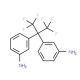 2,2-Bis(3-aminophenyl)hexafluoropropane (CAS 47250-53-3) - chemical structure image