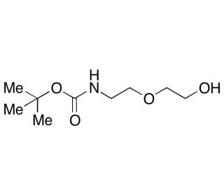 2-(2-Boc-aminoethoxy)ethanol (CAS 139115-91-6) - chemical structure image