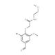 2-(2-bromo-4-formyl-6-methoxyphenoxy)-N-(2-methoxyethyl)acetamide - chemical structure image