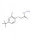 2-[2-Bromo-4-(tert-butyl)phenoxy]acetohydrazide - chemical structure image