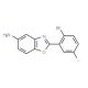 2-(2-bromo-5-fluorophenyl)-1,3-benzoxazol-5-amine (CAS 1016507-27-9) - chemical structure image