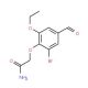 2-(2-bromo-6-ethoxy-4-formylphenoxy)acetamide - chemical structure image