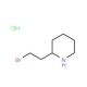 2-(2-Bromo-ethyl)-piperidine hydrochloride - chemical structure image