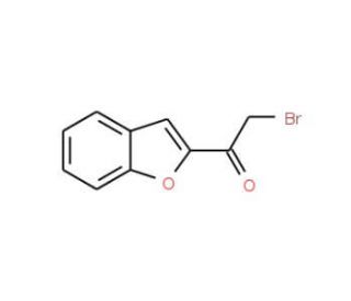 2-(2-Bromoacetyl)benzofuran (CAS 23489-36-3) - chemical structure image