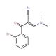 2-(2-Bromobenzoyl)-3-(dimethylamino)acrylonitrile (CAS 886361-83-7) - chemical structure image