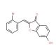 2-(2-bromobenzylidene)-6-hydroxy-1-benzofuran-3(2H)-one - chemical structure image