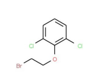 2-(2-bromoethoxy)-1,3-dichlorobenzene (CAS 26583-73-3) - chemical structure image