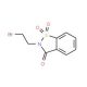 2-(2-bromoethyl)-1,2-benzisothiazol-3(2H)-one 1,1-dioxide (CAS 7248-71-7) - chemical structure image