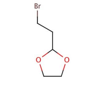 2-(2-Bromoethyl)-1,3-dioxolane (CAS 18742-02-4) - chemical structure image