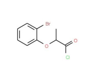 2-(2-bromophenoxy)propanoyl chloride - chemical structure image