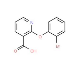 2-(2-bromophenoxy)pyridine-3-carboxylic acid - chemical structure image