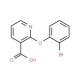 2-(2-bromophenoxy)pyridine-3-carboxylic acid - chemical structure image