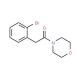 2-(2-Bromophenyl)-1-morpholinoethanone (CAS 76016-38-1) - chemical structure image