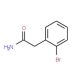 2-(2-Bromophenyl)acetamide (CAS 65999-53-3) - chemical structure image