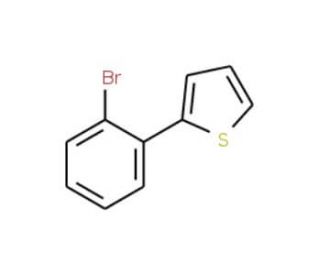 2-(2-Bromophenyl)thiophene (CAS 106851-53-0) - chemical structure image