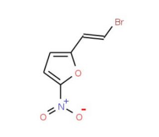 2-[2-bromovinyl]-5-nitrofuran - chemical structure image