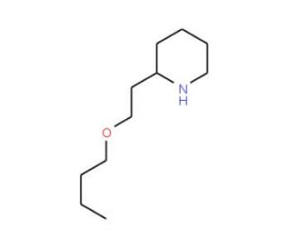 2-(2-Butoxy-ethyl)-piperidine - chemical structure image