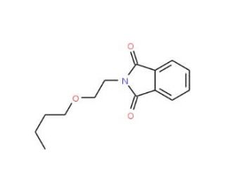 2-(2-butoxyethyl)-1H-isoindole-1,3(2H)-dione (CAS 56058-19-6) - chemical structure image