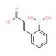 2-(2-Carboxyvinyl)benzeneboronic acid (CAS 374105-86-9) - chemical structure image