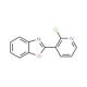 2-(2-Chloro-3-pyridinyl)-1,3-benzoxazole - chemical structure image