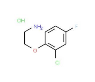 2-(2-Chloro-4-fluorophenoxy)ethylaminehydrochloride - chemical structure image