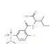 2-({2-chloro-5-[(dimethylamino)sulfonyl]benzoyl}amino)-3-methylpentanoic acid - chemical structure image