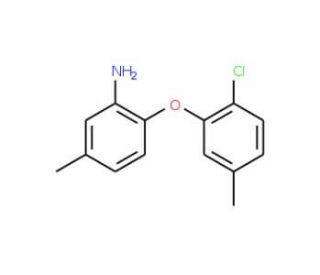 2-(2-Chloro-5-methylphenoxy)-5-methylphenylamine - chemical structure image