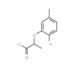 2-(2-chloro-5-methylphenoxy)propanoyl chloride - chemical structure image
