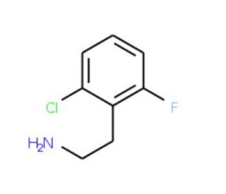 2-(2-chloro-6-fluorophenyl)ethanamine (CAS 149488-93-7) - chemical structure image