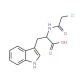 2-(2-Chloro-acetylamino)-3-(1H-indol-3-yl)-propionic acid (CAS 64709-57-5) - chemical structure image